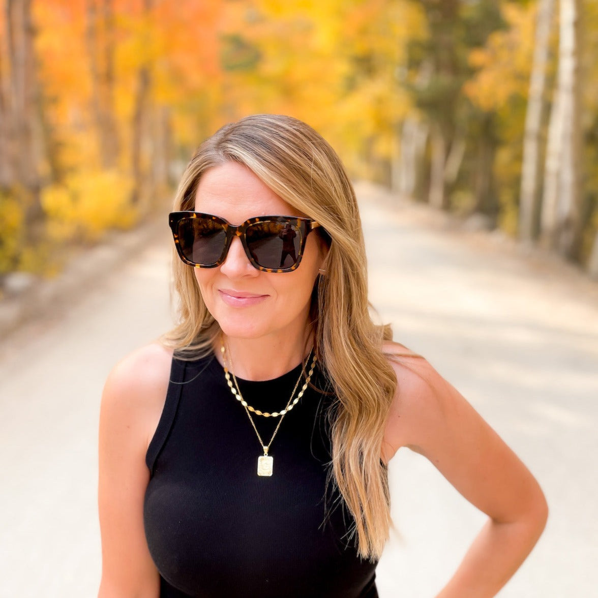 Bella - Tortoise Grey Polarized Sunglasses