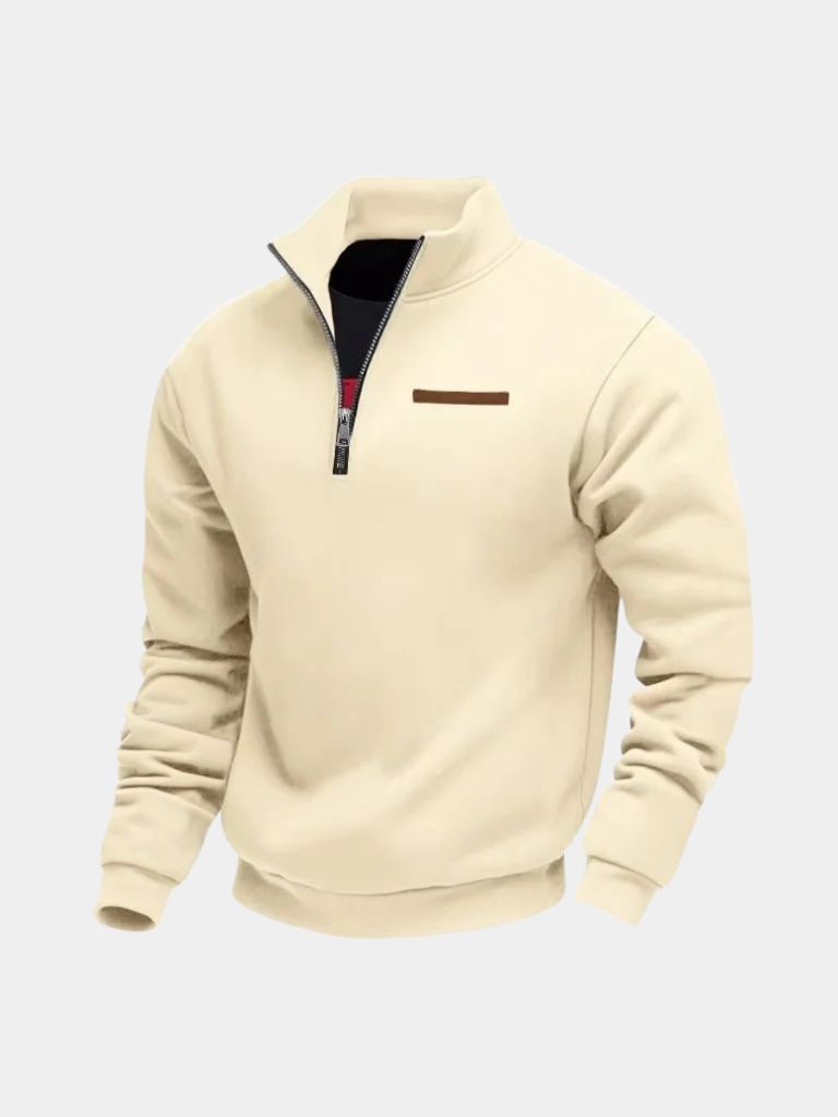 Slate Urban High Collar Pullover