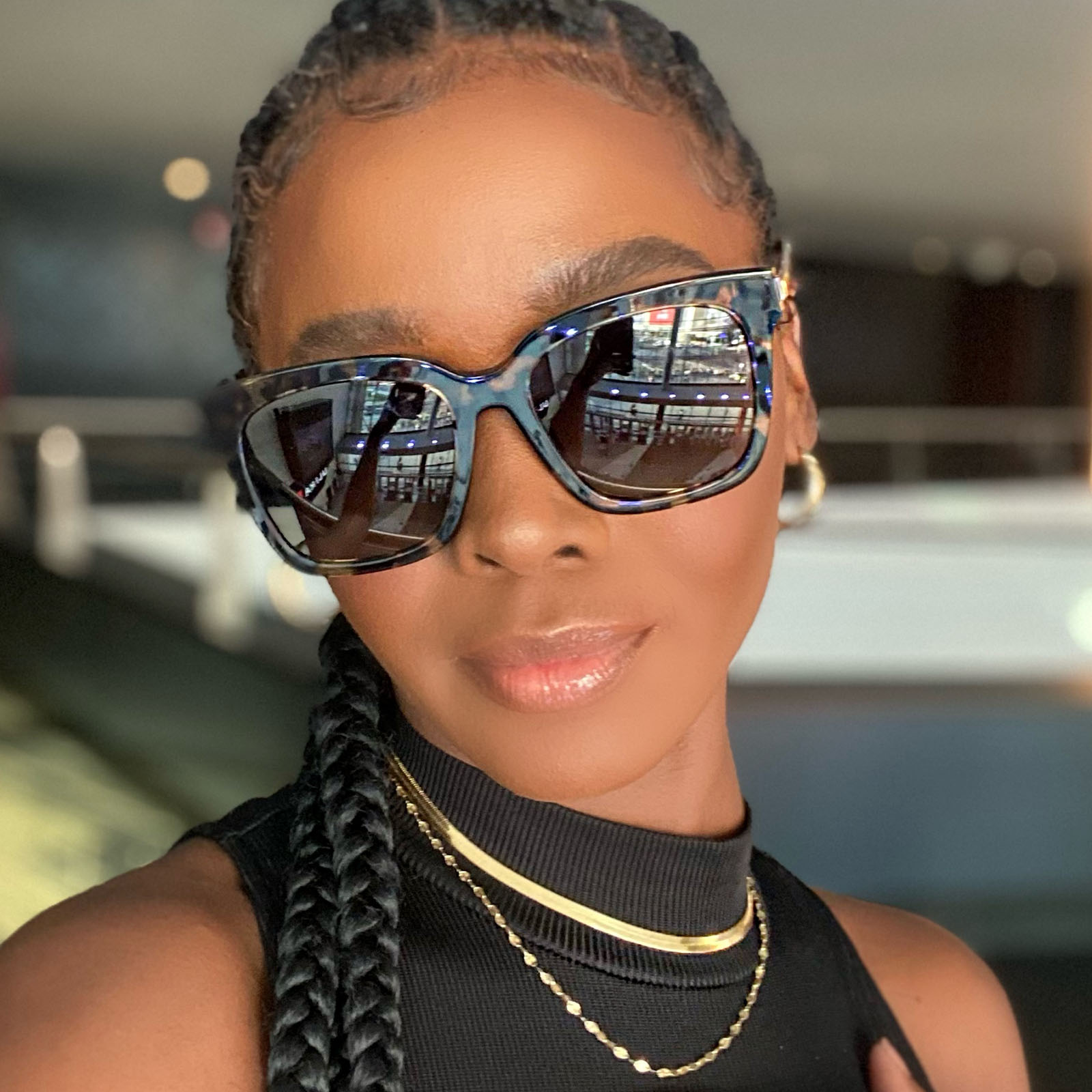 Bella - Espresso Tortoise Grey Gradient Polarized Sunglasses