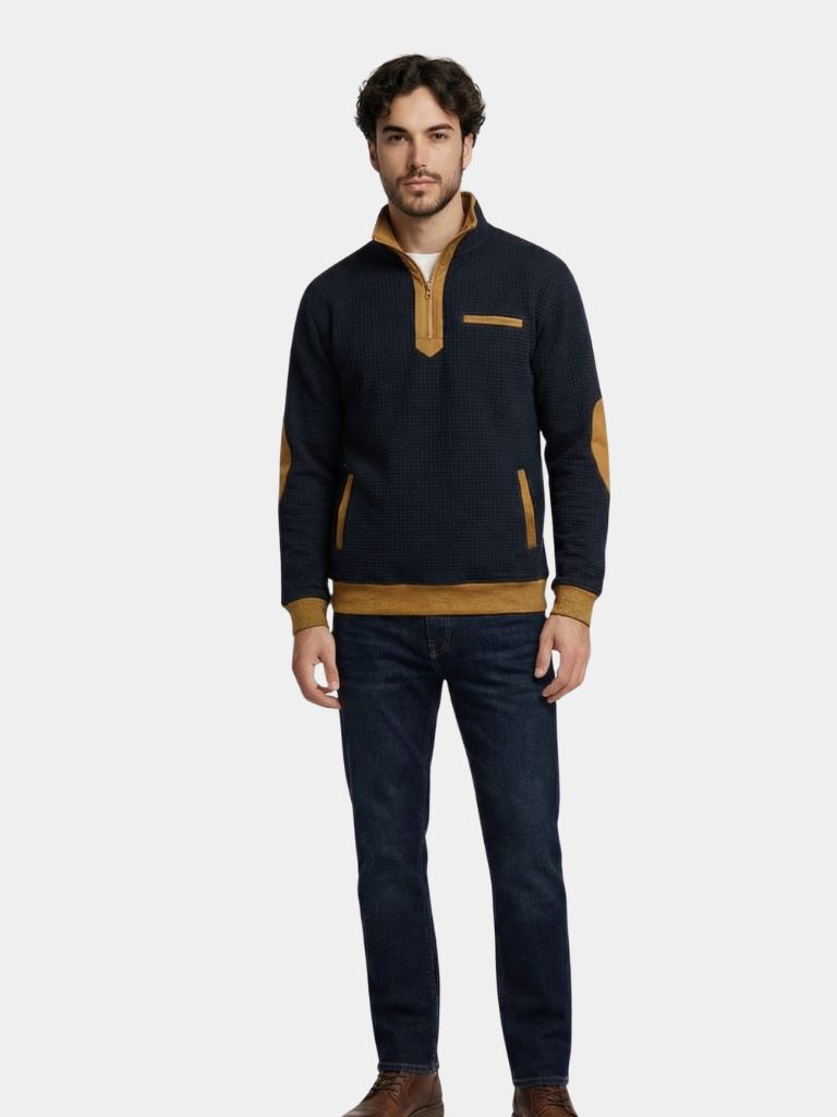 Explorer High Collar Quarter Zip Pullover