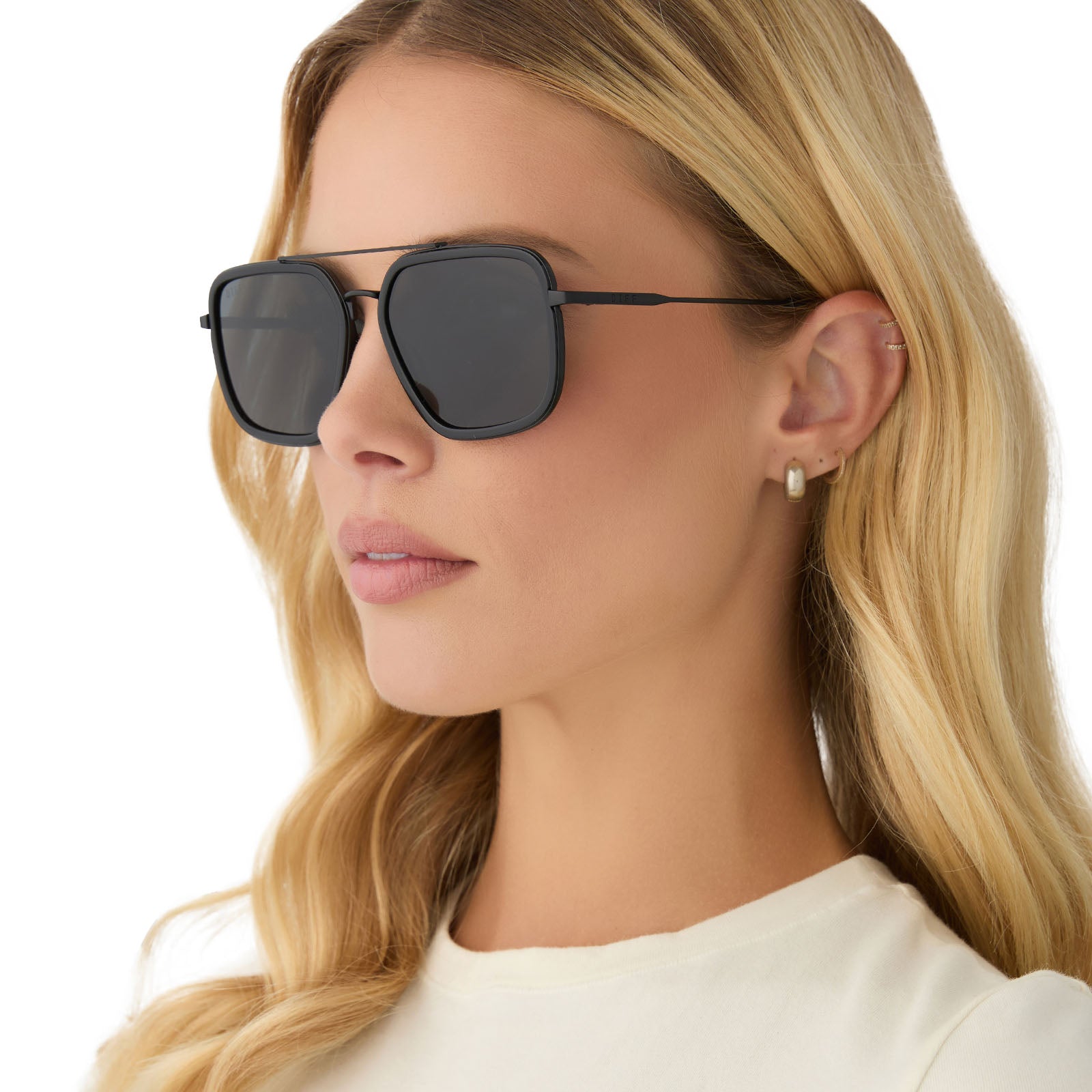 Jordan - Black + Grey + Polarized Sunglasses