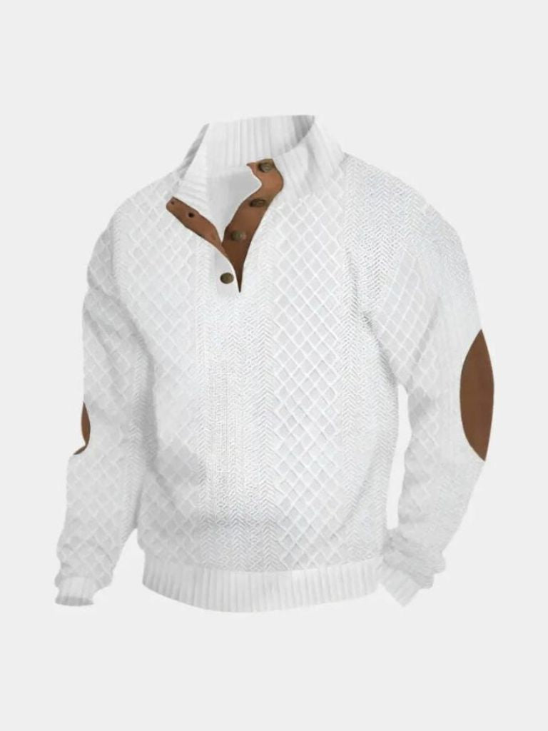 Classic High Collar Pullover