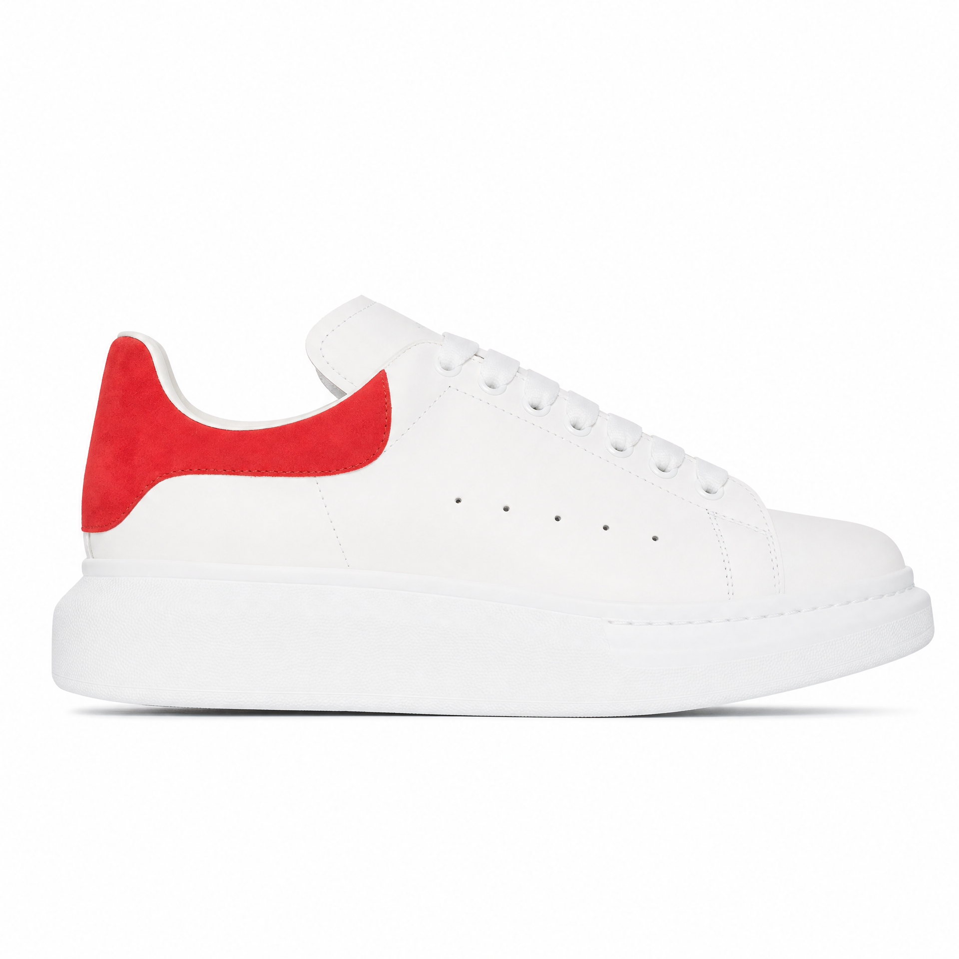 Oversized Sneaker White Red
