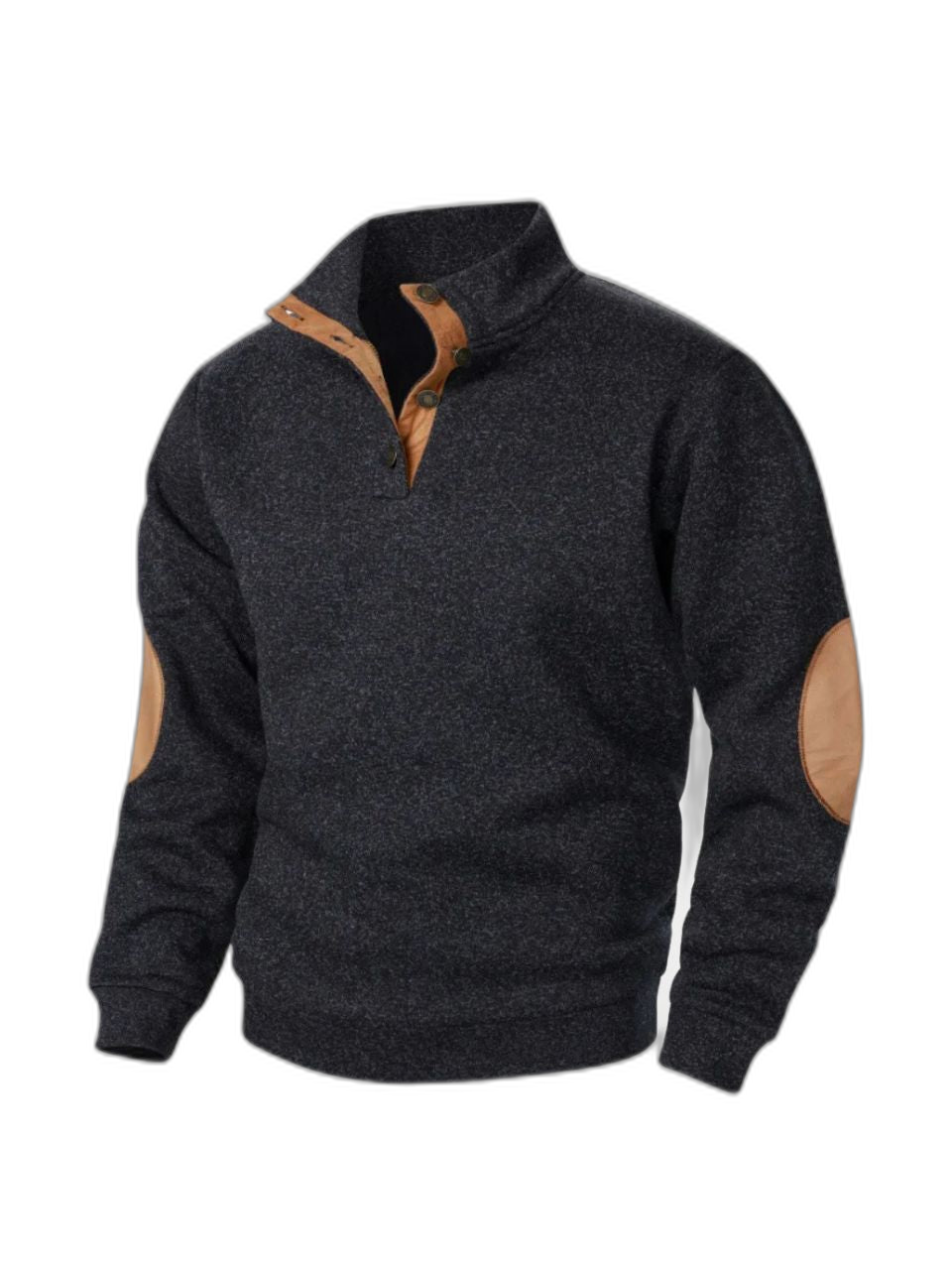 Lucien Heritage Elbow High Collar Pullover