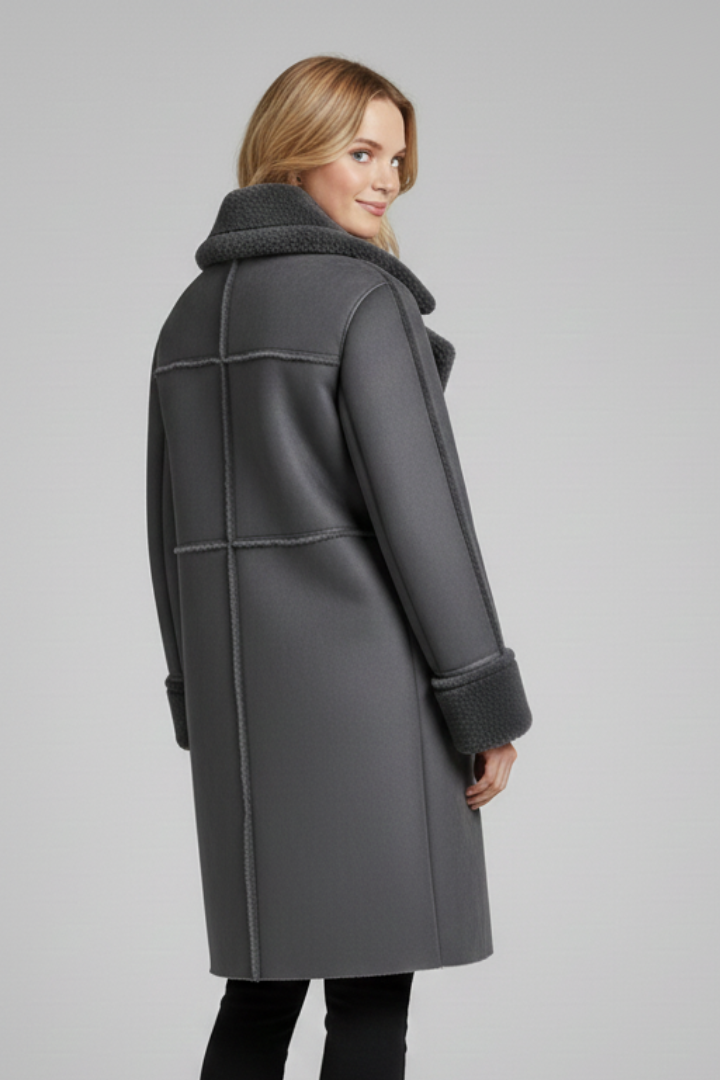 Women's Long Lapel Coat