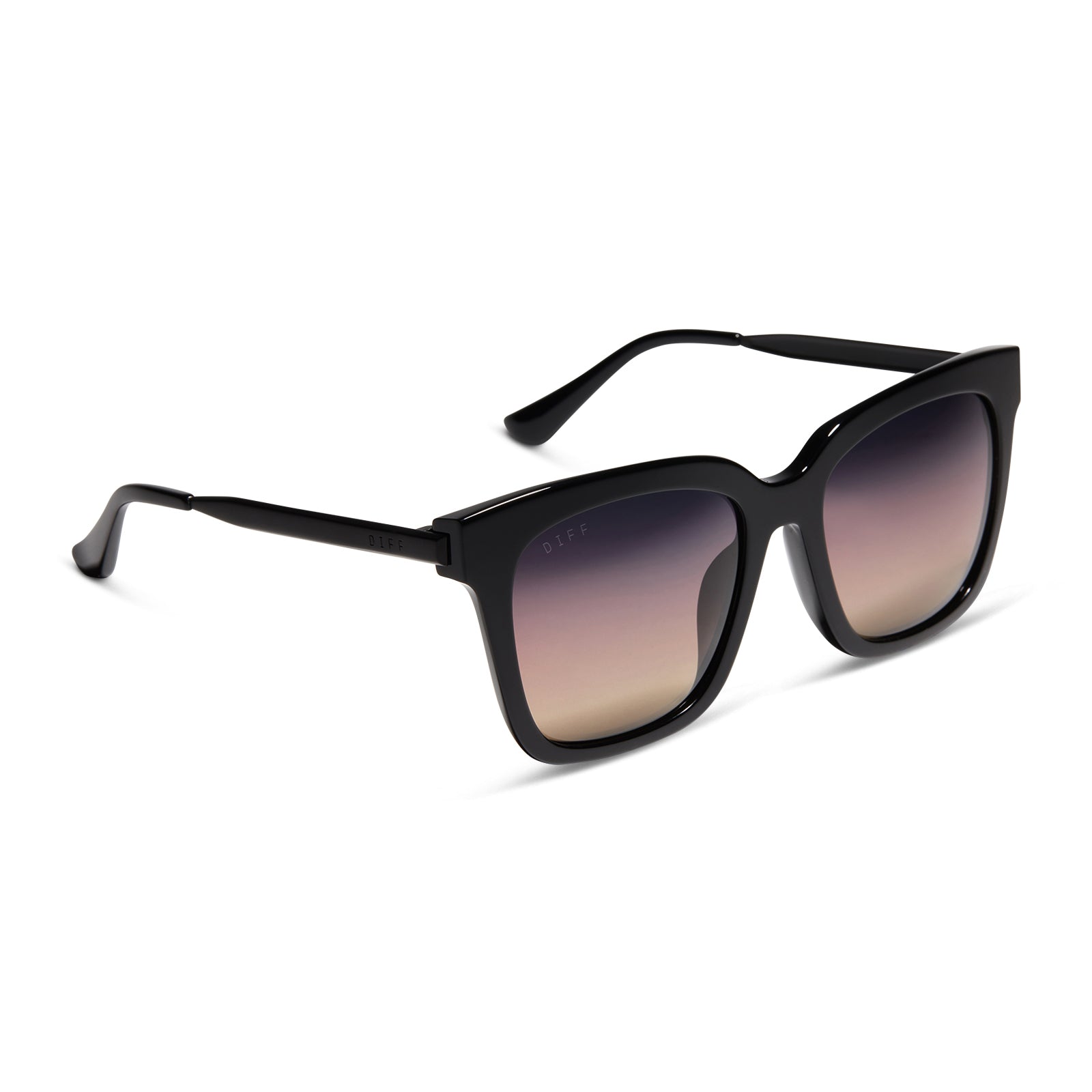 Bella - Black Twilight Gradient Polarized Sunglasses