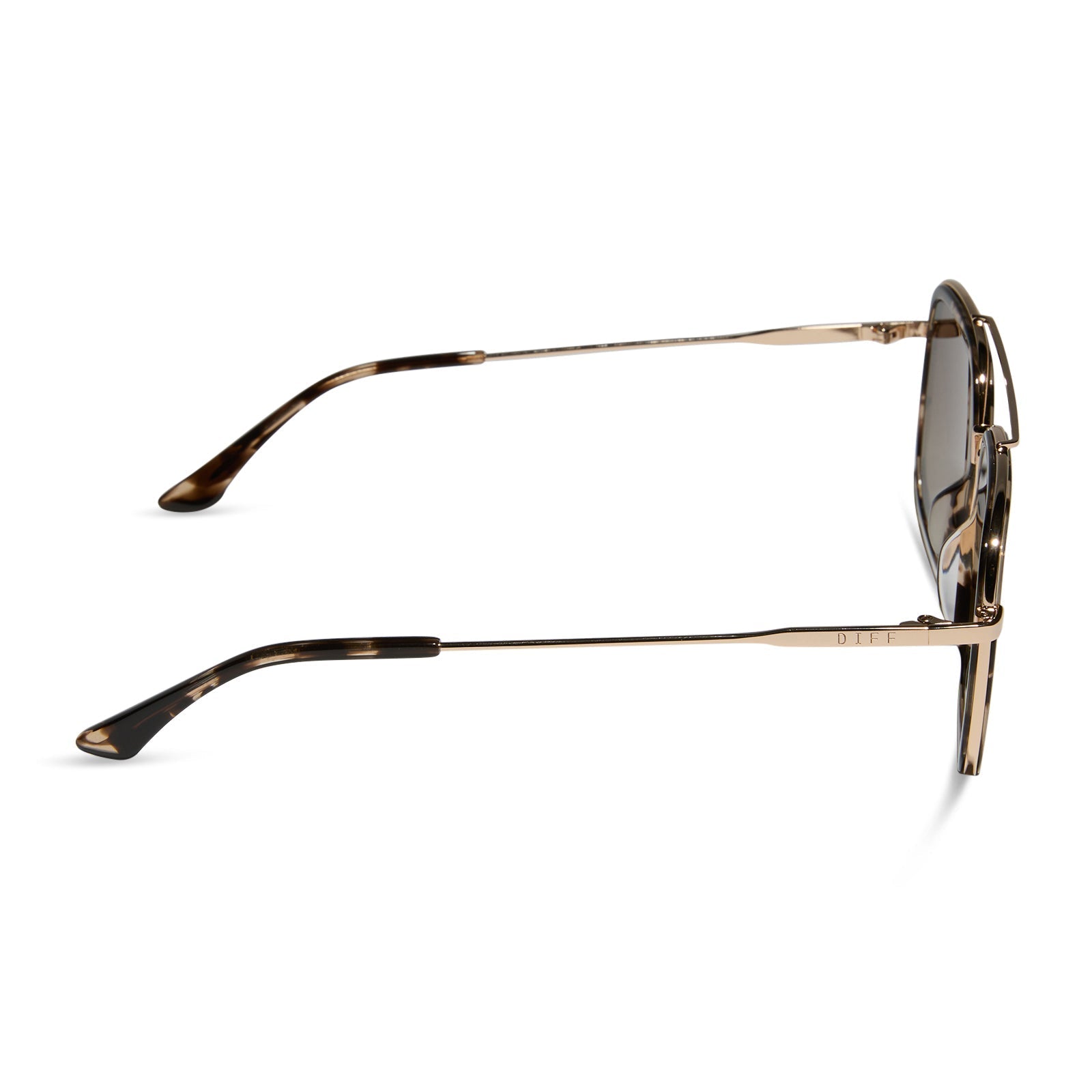 Jordan - Espresso Tortoise Brown Gradient Polarized Sunglasses
