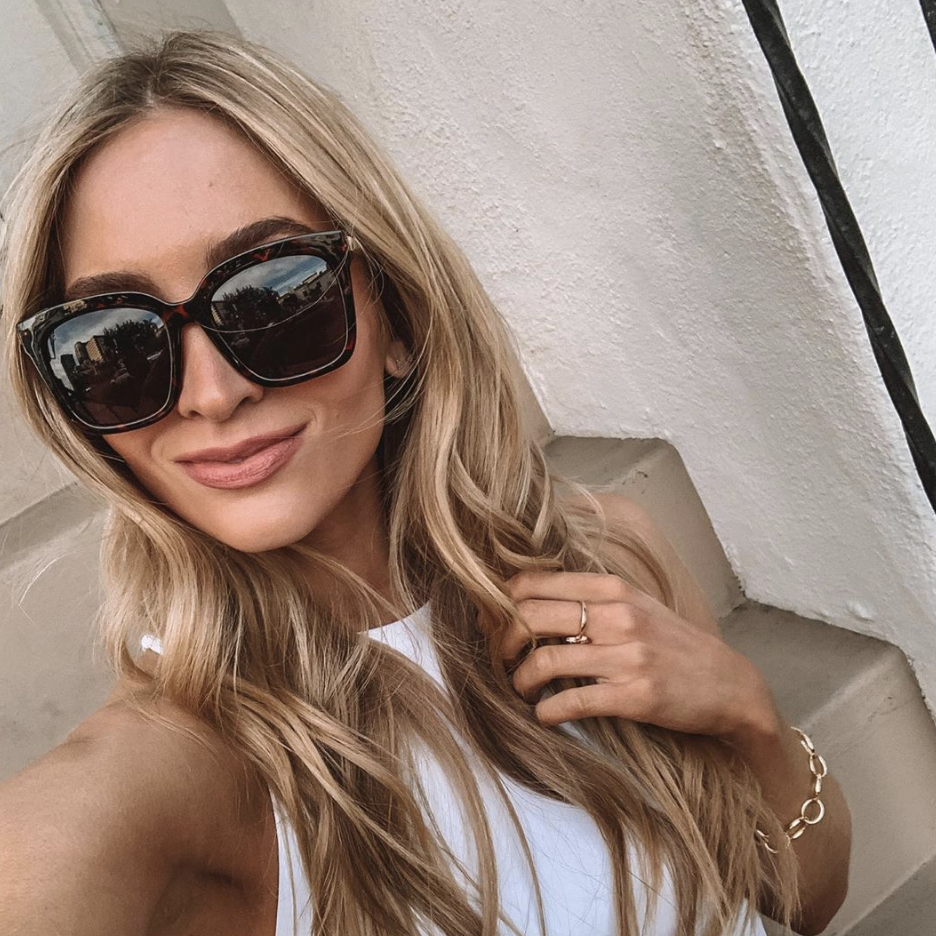 Bella - Tortoise Grey Polarized Sunglasses