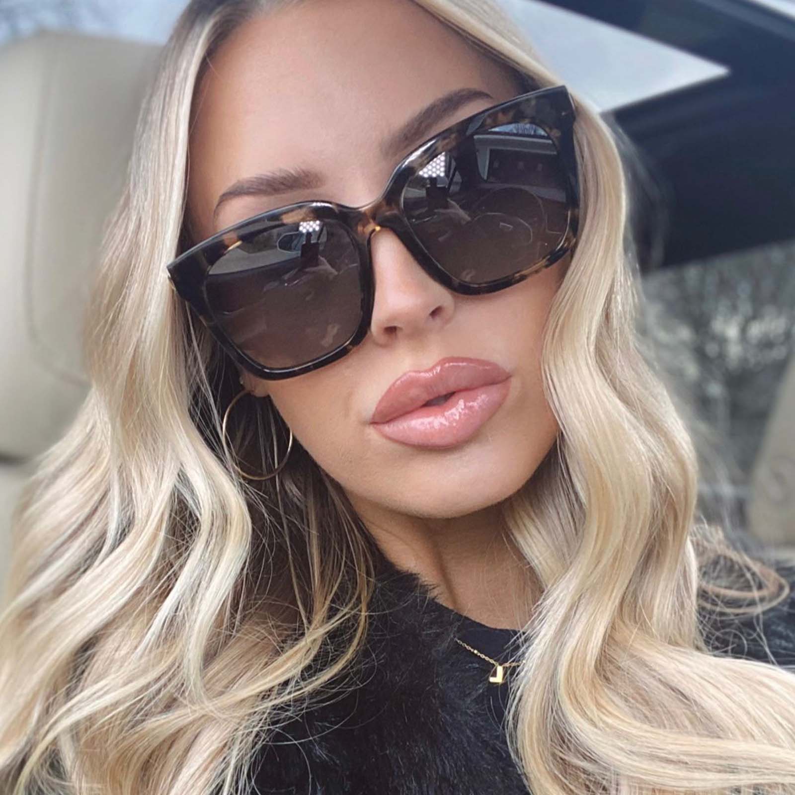 Bella - Espresso Tortoise Grey Gradient Polarized Sunglasses