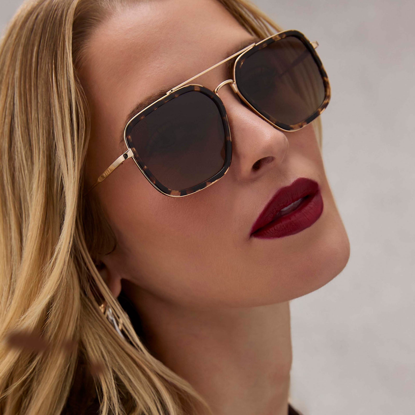 Jordan - Espresso Tortoise Brown Gradient Polarized Sunglasses