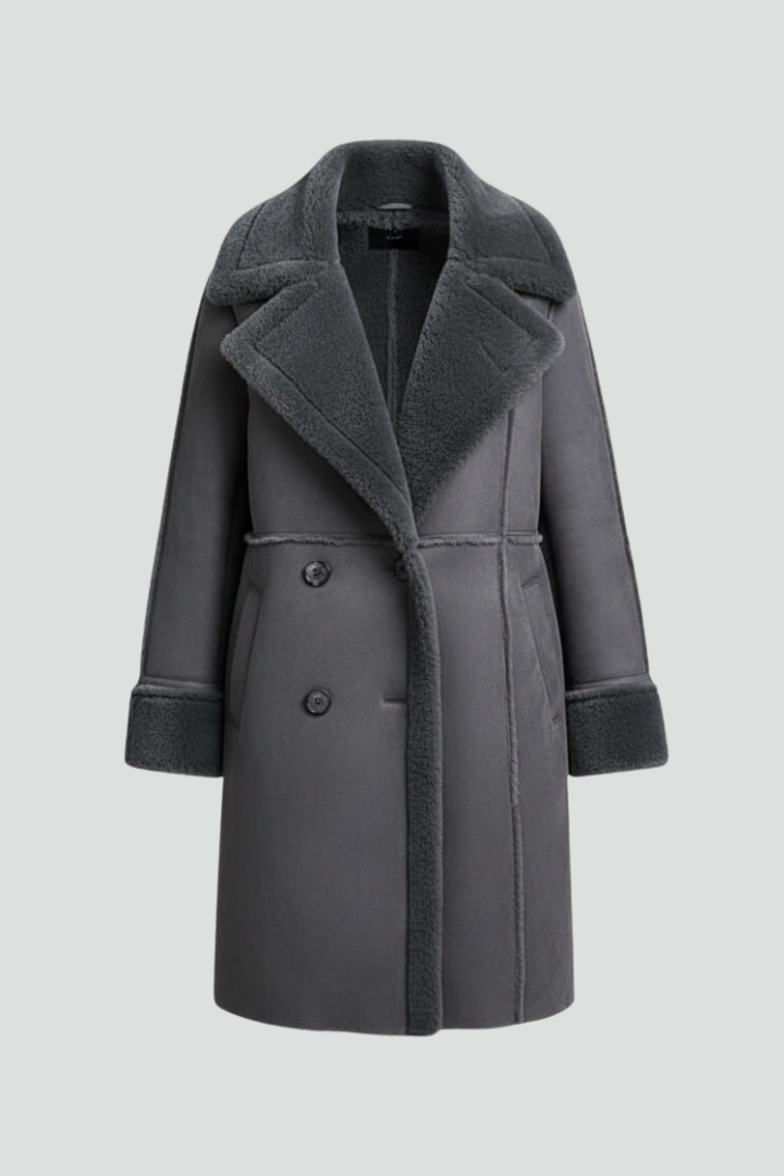 Women's Long Lapel Coat