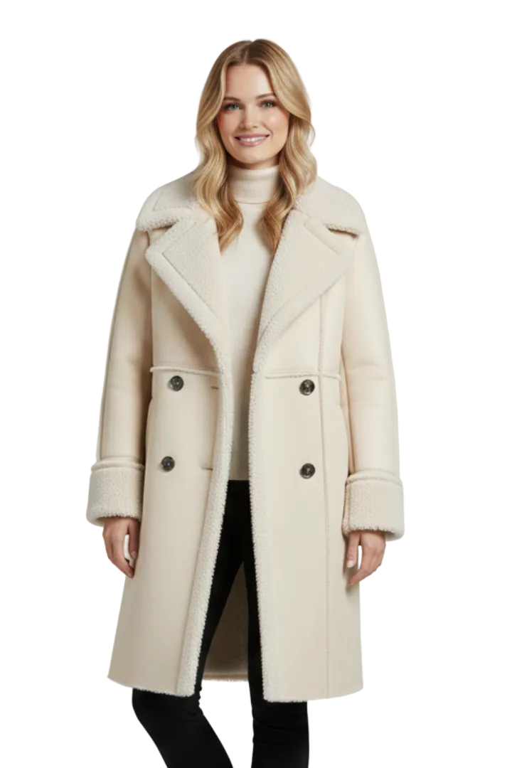 Women's Long Lapel Coat