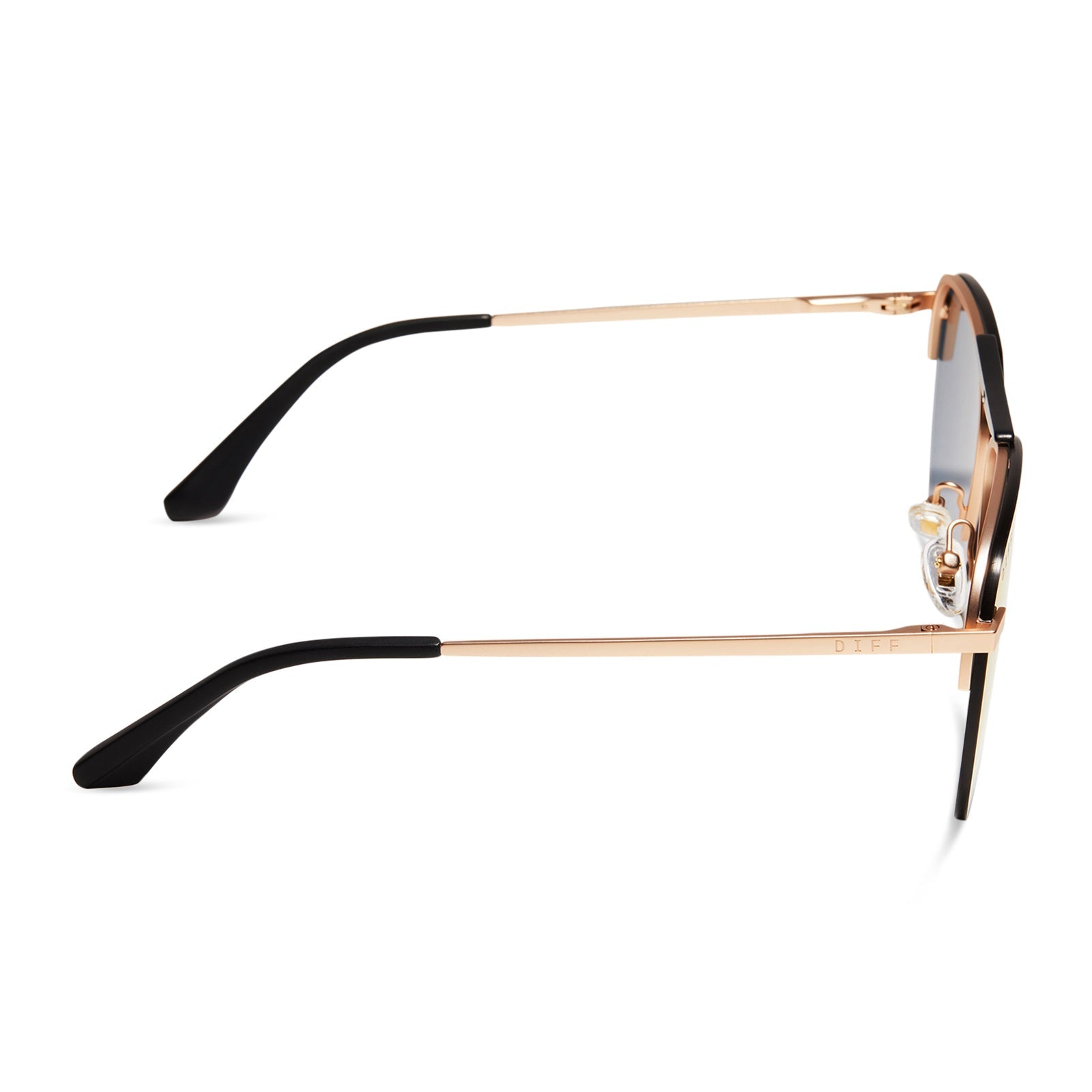 Tahoe - Matte Gold Sunset Mirror Polarized Sunglasses