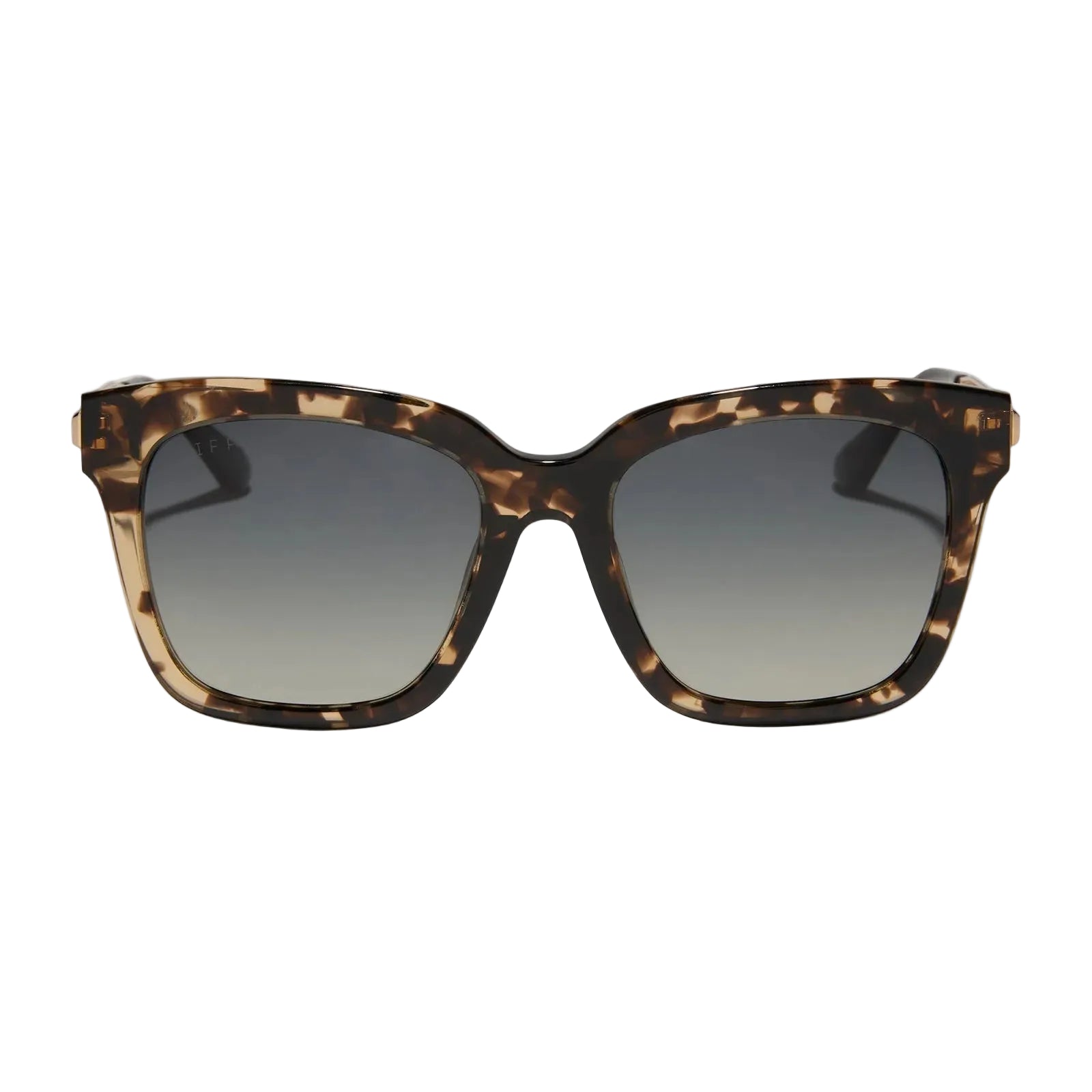 Bella - Espresso Tortoise Grey Gradient Polarized Sunglasses