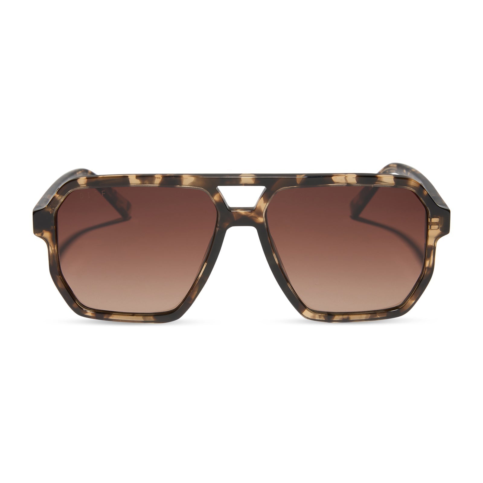 Cameron - Espresso Tortoise + Brown Gradient + Polarized Sunglasses