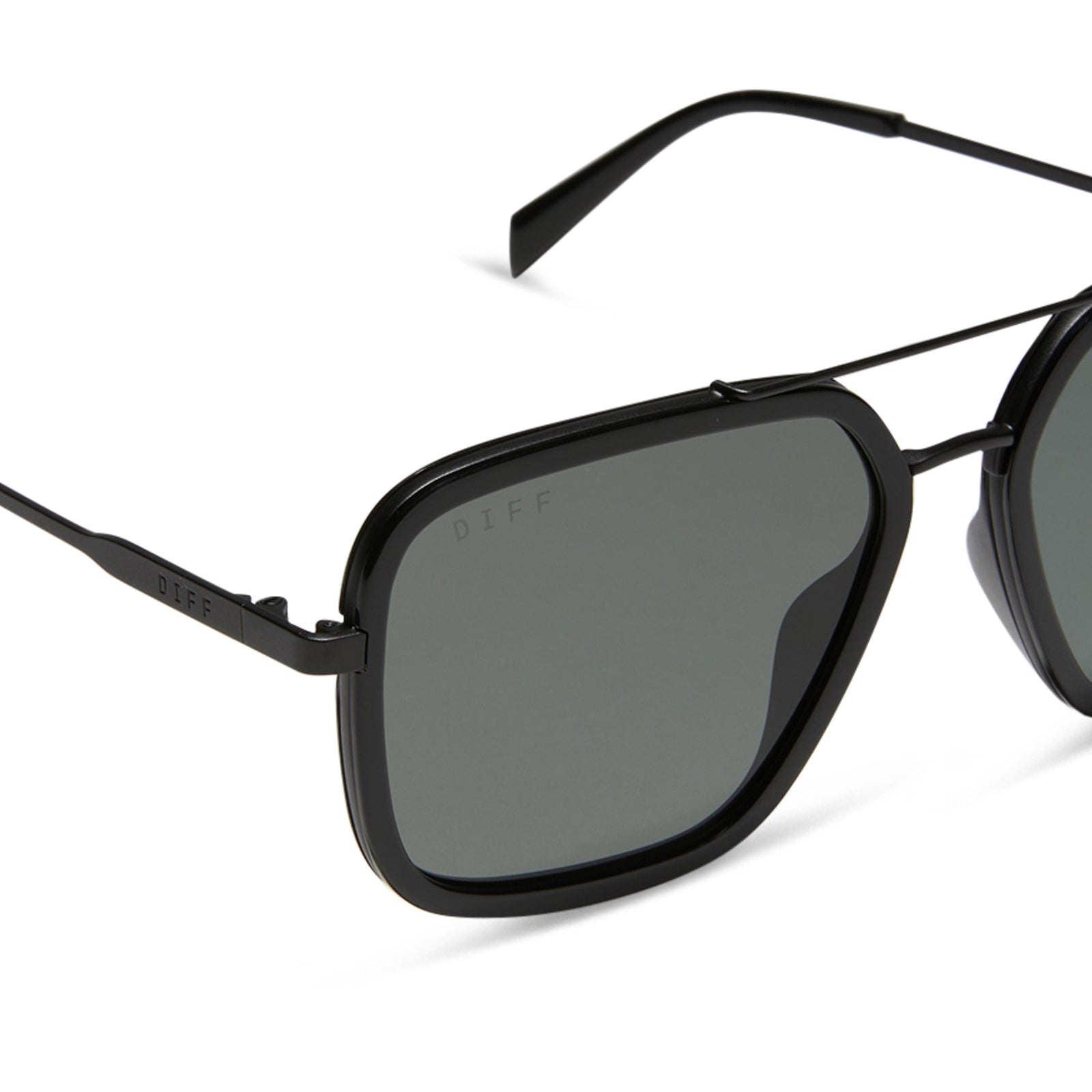 Jordan - Black + Grey + Polarized Sunglasses