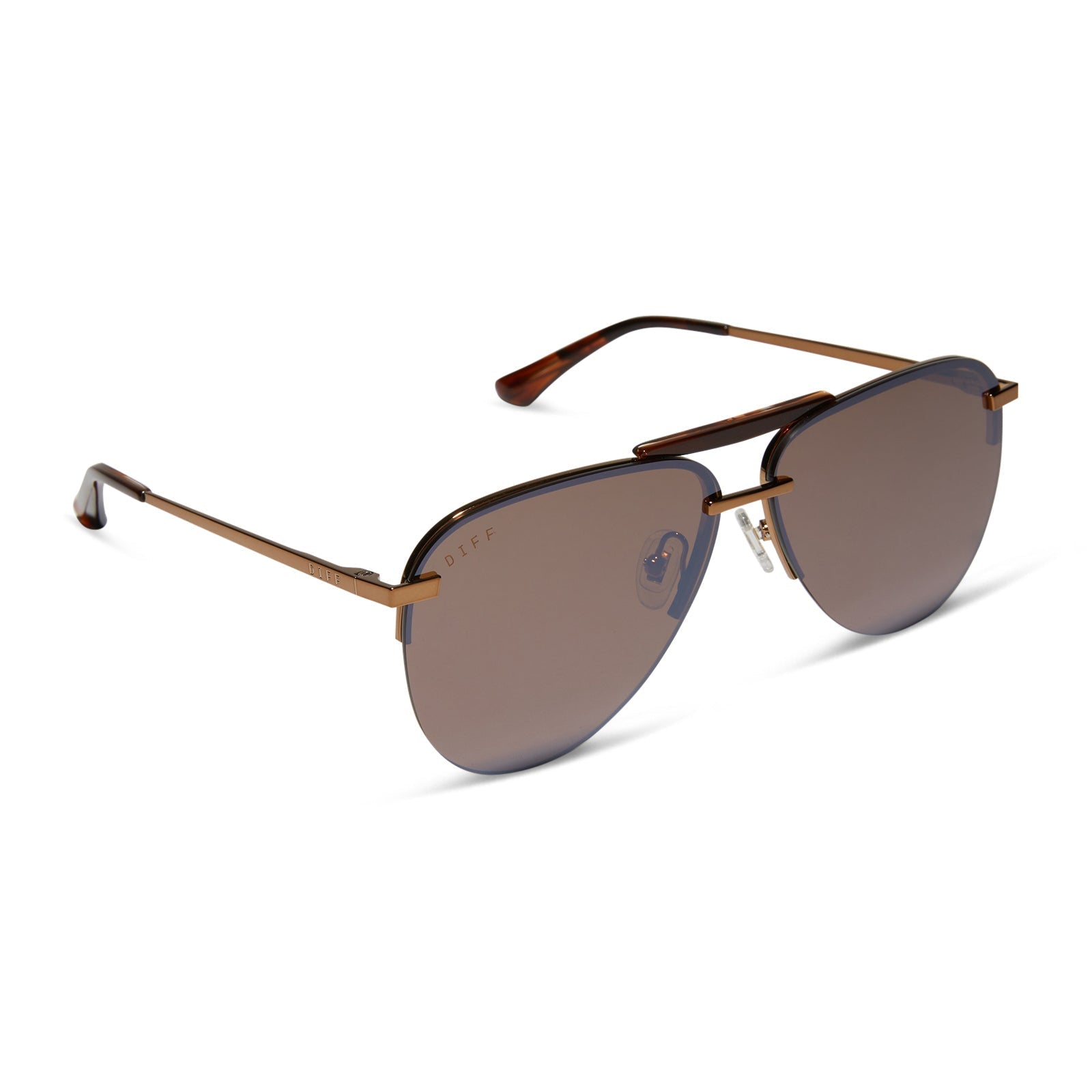Tahoe - Sequoia Tortoise Brown Gold Flash Sunglasses