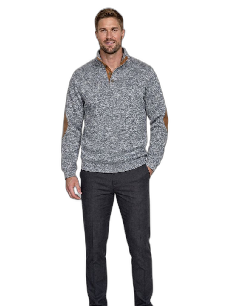 Lucien Heritage Elbow High Collar Pullover